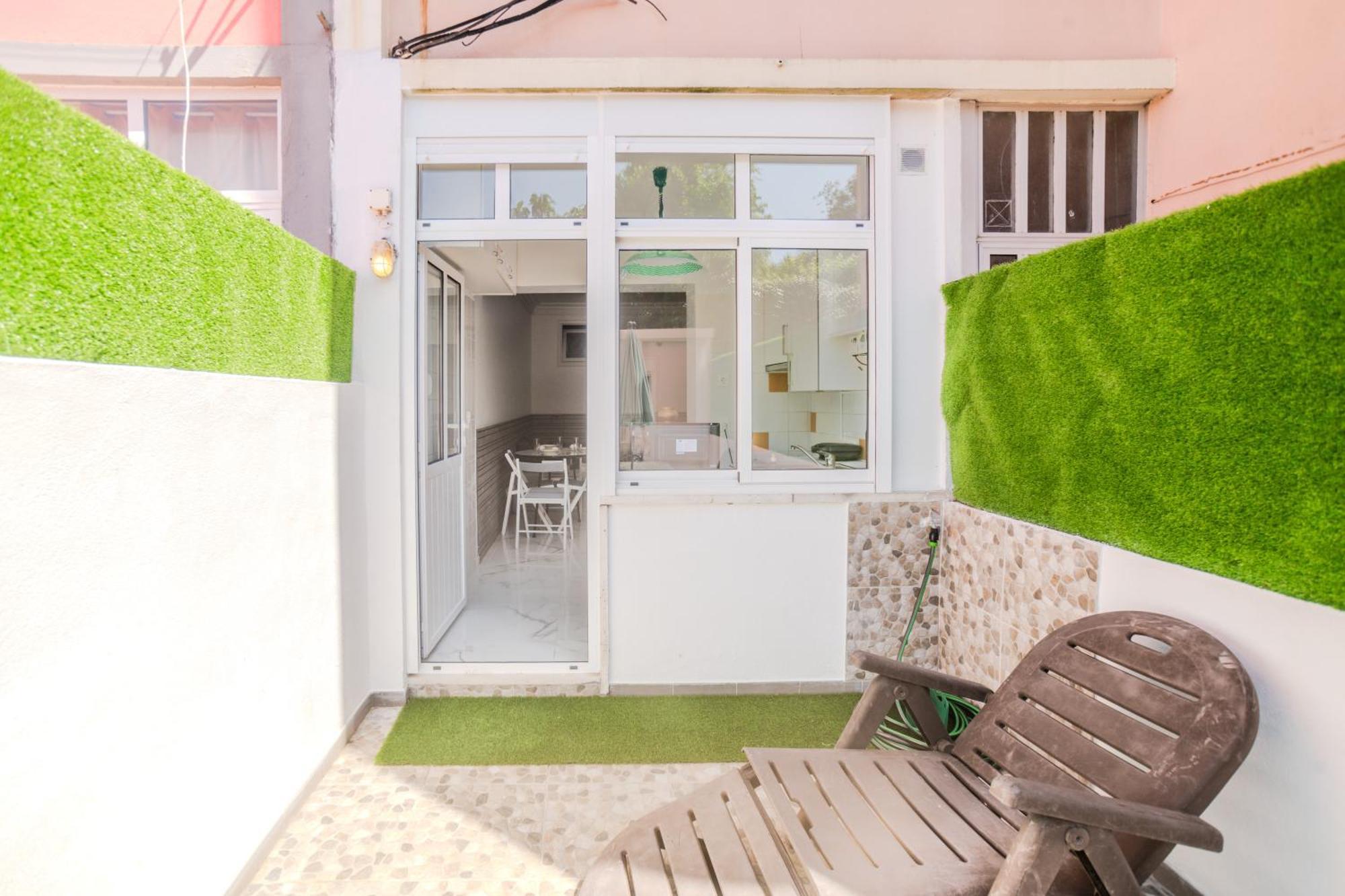 Terrace & Barbecue Apartment In Alameda Downtown Lisboa Exteriör bild