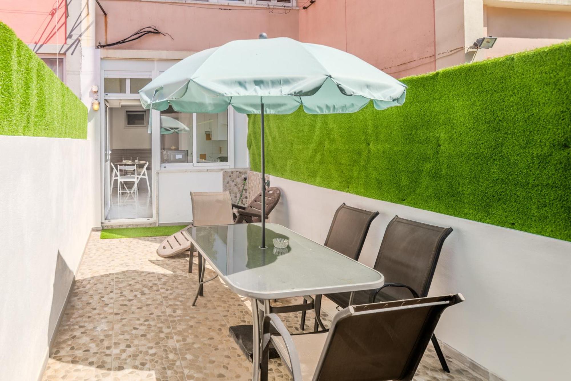 Terrace & Barbecue Apartment In Alameda Downtown Lisboa Exteriör bild